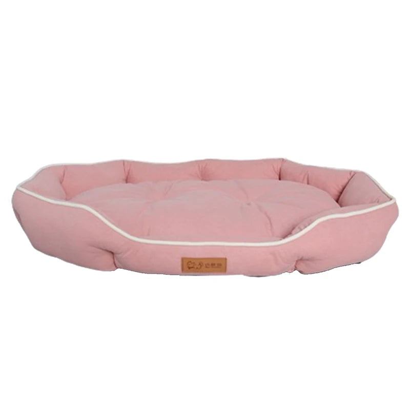 All-season Large Dog Bed House for Cats basket Elastic Big Space Dog Sofa Sleeping Mat Winter Warm Dog Cushion