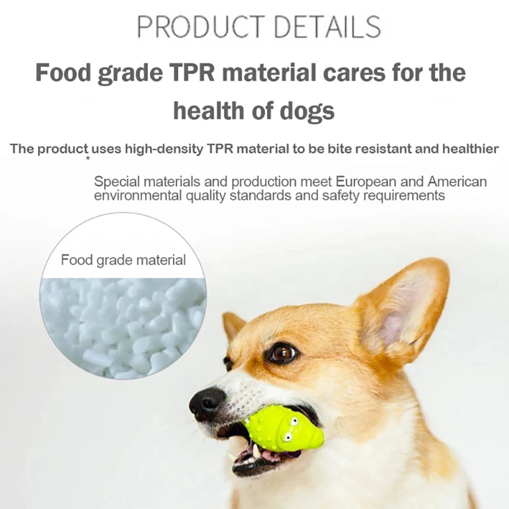 GIGWI Suppa Puppa Series Q Pet Toys Kitten Crocodile Fox Raccoon for Puppy Molar Sounding Toys Bite Resistance Dog Accessories