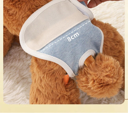 Reusable Female Dogs Diaper Pants Sanitary Female Dog Pants Diapers for Dogs Menstruation Pet Cat Physiological Safety Pants