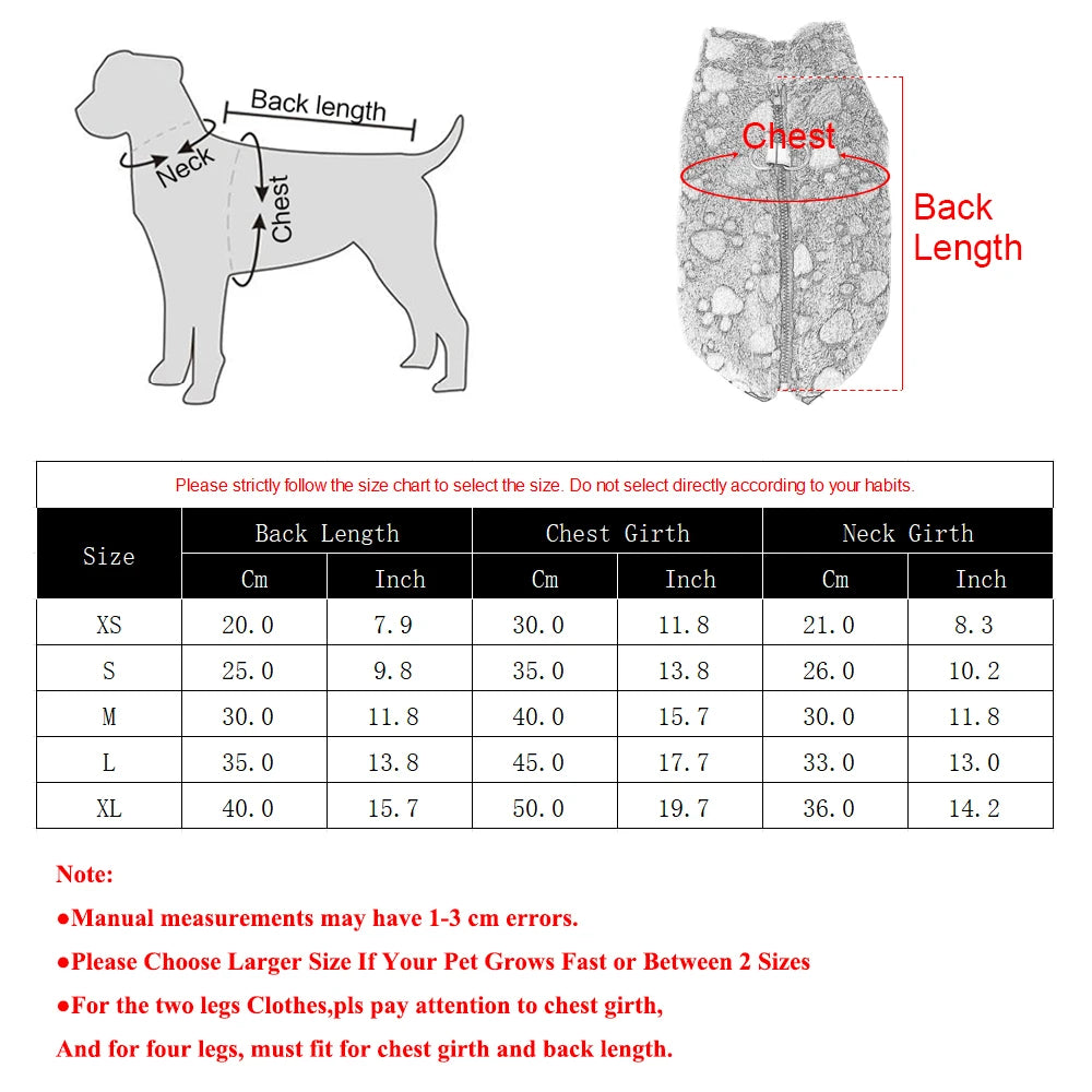 Winter Dog Jacket For Small Medium Dogs With D-ring Elasticity Reflective Puppy Fleece Clothes Yorkshire Schnauzer Pet Costume