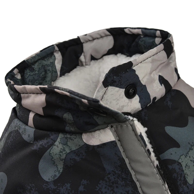 the CHILLGUARD REFLECTIVE COAT - Winter Pet Clothes, Warm Thick Fleece Puppy Jacket, Coat for Small Cozy Dogs, Reflective Costume, Chihuahua, French Bulldog Outfits