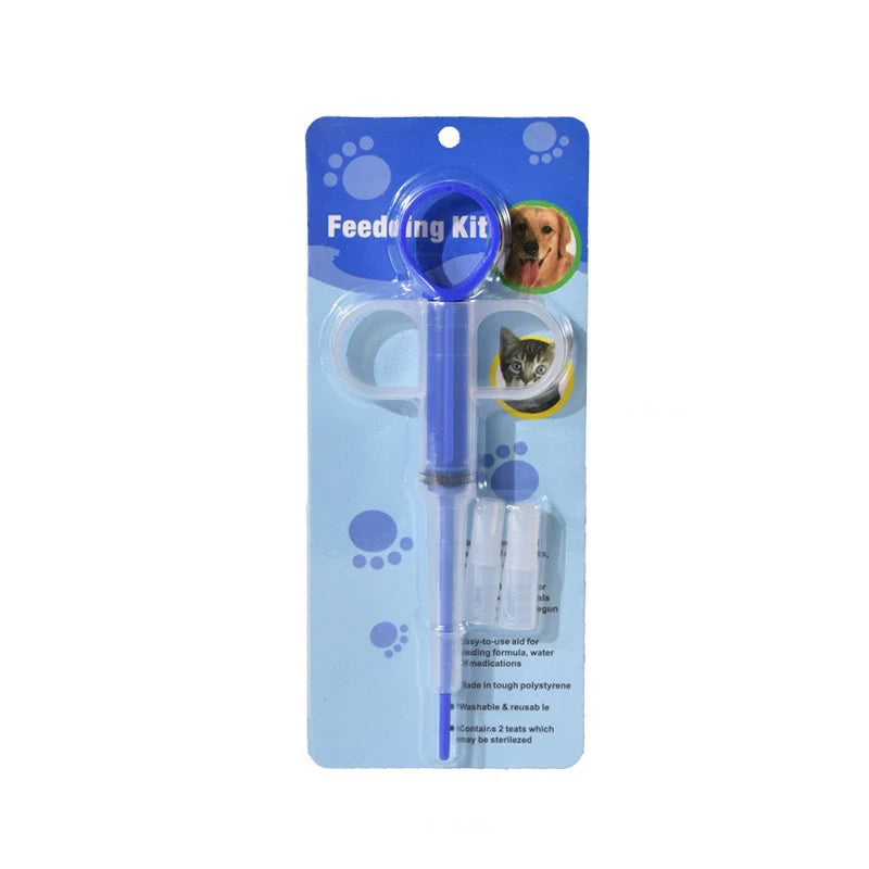 the PILL SHOOTER - 3PCS Pet Pill Shooter, Pill Popper for Cat/Dog, Pill Shooter Pet Feeding Dispenser Tool for Small Animal, Pet Feeding Push Pull