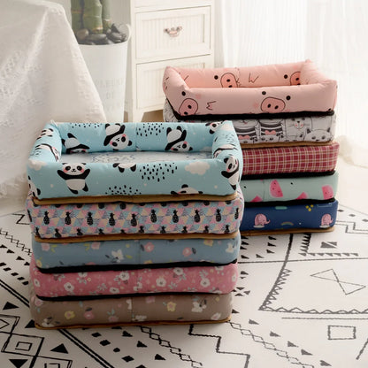 Summer-Ready Cooling Pet Bed for Small Dogs & Cats – Ice Pad Mattress with Water-Resistant Fabric & Breathable Mesh