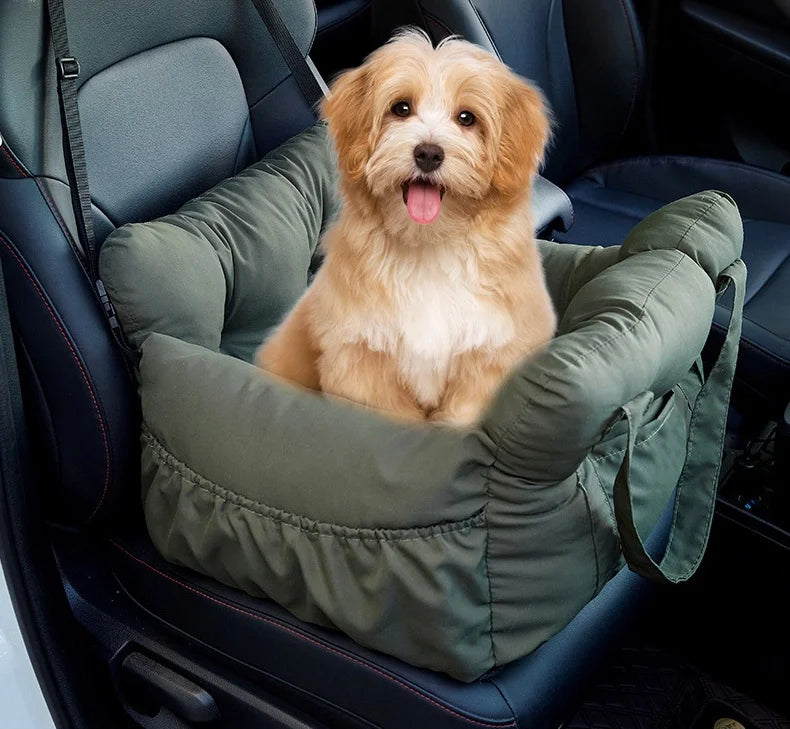 Dog Seat for Car Travel Booster Car Seat for pet Dog cat car Seat Bed Washable Thick Cushion dog carrier bag pet Car Carrier