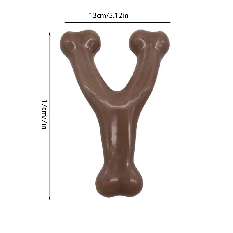 Dog Molar Chew Toys Nearly Indestructible Natural Non-Toxic Anti-bite Puppy Toys For Small Medium Large Dog Pet Chew Game Dental