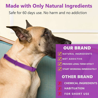 the TRANQUILTAIL CALMING COLLAR - Pet Calming Collar for Cats/Dogs, Adjustable Anxiety Pheromone Reducing Pet Collar, Lasting Natural Calm Relax Soothing Collars