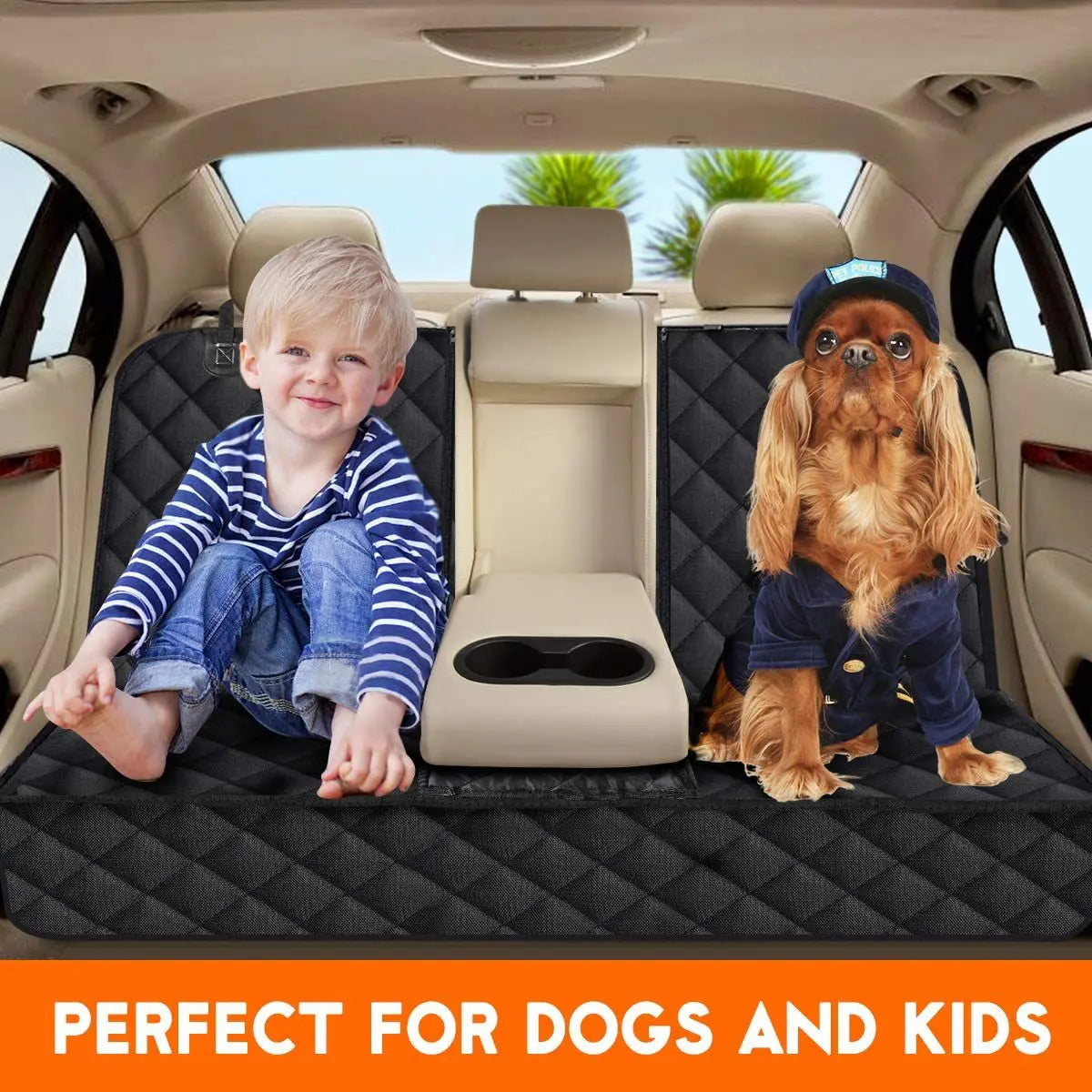 1PC Dog Car Mat Waterproof And Dirty Rear Seat Pet Car Mat Rear Car Dog Mat Car Pet Supplies