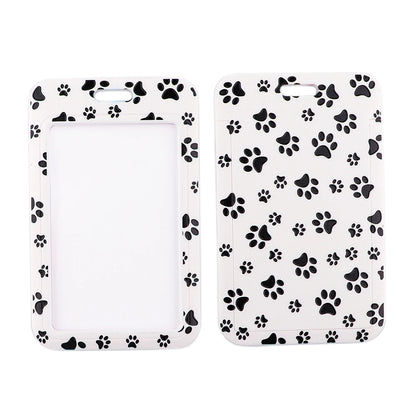 DZ1404 Dog Paw Print Lanyards for Key Neck Strap lanyard card ID Holder Gym Key Chain Key Badge Holder DIY Hang Rope Key Rings