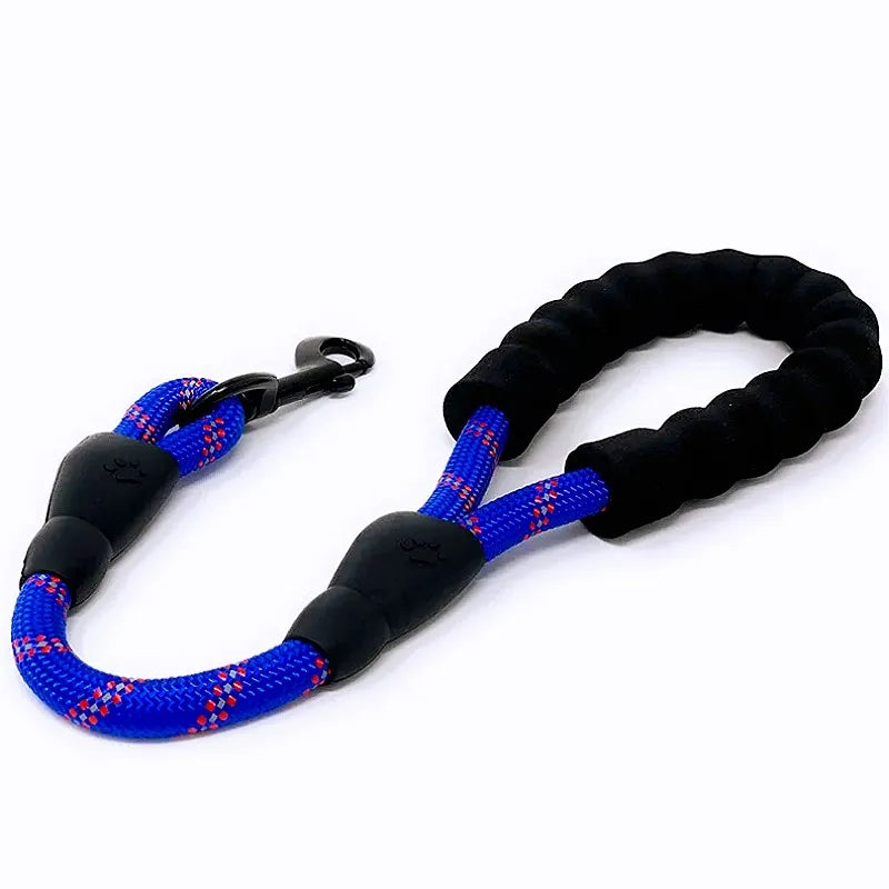 the POWERGRIP SHORT LEASH - Dog Leash, Short Leashes for Large Dog, Walking Reflective Dogs Leash, Comfortable Handle Pet Chain Rope, Dogs Leashes, Pet Supplies