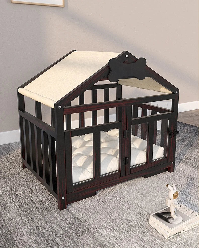 the BONEYARD DOG - Heavy Duty Large/Small Animal Vet Puppies Pet Dog Kennels, Dog/Cat Cages Crate for Dogs