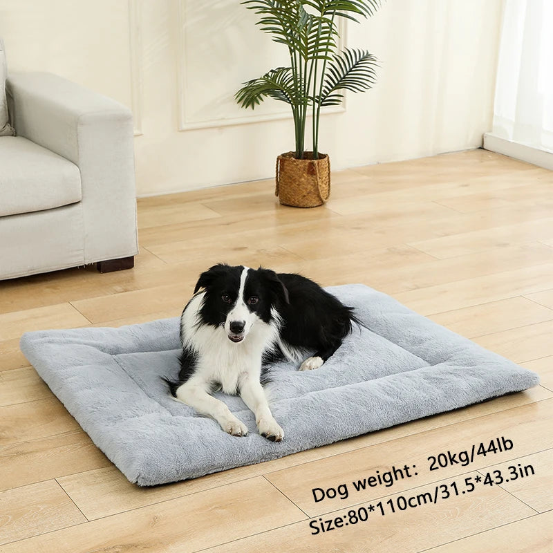 Soft Dog Beds House Soft Long Plush Best Pet Dog Bed For Dogs Basket Pet Products Cushion Cat Bed Cat Mat Animals Sleeping Sofa
