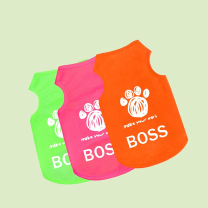 Exclusive cool summer vest for dogs and cats, ice silk fabric, new style and breathable