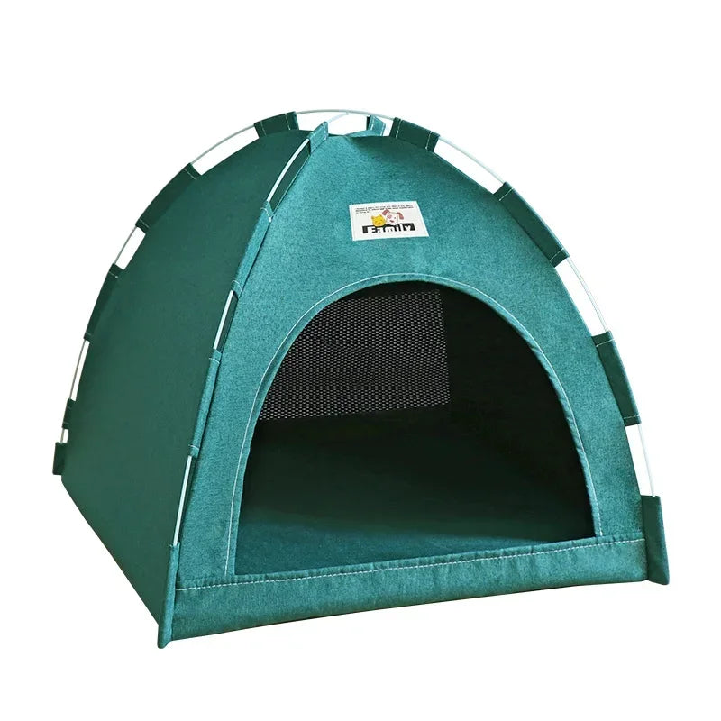 the DOG DOME - New Four Seasons Universal Pet Tent, Removable and Washable Cat and Dog Pet Nest, Summer Breathable Foldable Cat/Dog House
