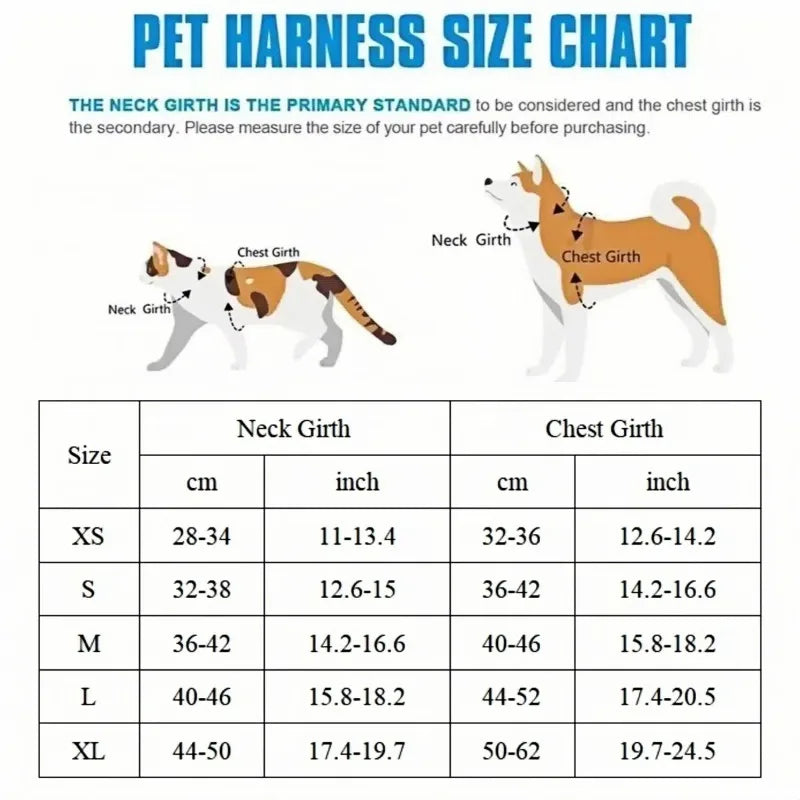 the BEARHUG HARNESS SET - Pet Dog Harness Leash Set, Small/Medium Dog/Cat Vest, Breathable Puppy Chest Strap, French Bulldog, Chihuahua Harness, Pet Supplies