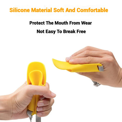 Dog Silicone Duck Muzzle For Pet Anti Bite Stop Barking Small Large Dog Mask Safe Adjustable Mouthpiece Cover Pet Accessories