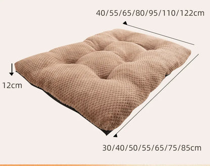 New Autumn  Winter High-End Pet Mat Dog Mat Long Plush Winter Warm Pet Mat Dog Bed Comfortable Cat House Dog House Pet House Mat