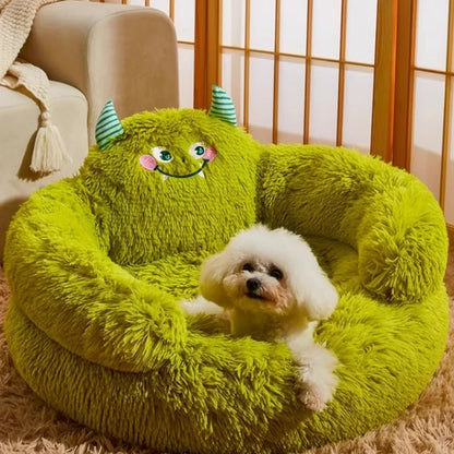 Dog Kennel Winter Warm Dog Bed Small Dogs Teddy Nest Pet Cushions Sofa Sleeping with Cat Nest Four Seasons Universal