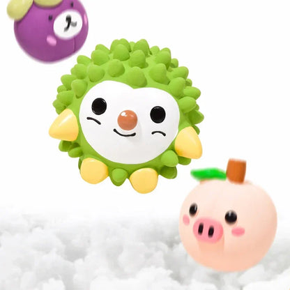 Dog Sounding Toy Fruit Shape Latex Squeaky Pet Dog Toy Bite-resistant Chewing Toys Interactive Toys Pet Supplies