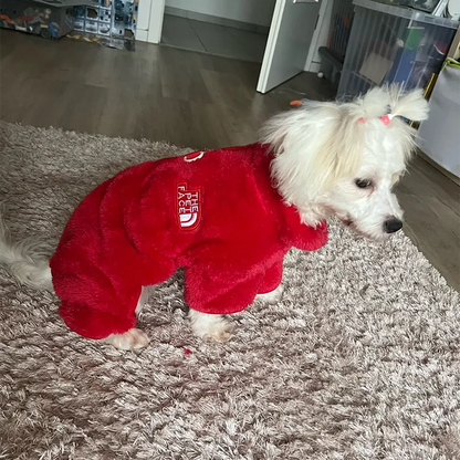 Winter Pet Jumpsuit Coat for Small Dogs Cat Maltese Clothes Warm Pet Jacket Overalls Yorkshire Bulldog Puppy Onesies with Zipper