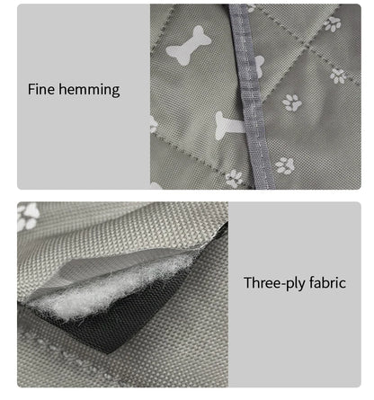 Waterproof SUV Cargo Liner for Dogs,Dog Seat Cover Mat for SUVs Sedans Vans,Large Size Universal Fit