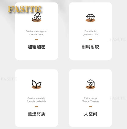 Dog cage Large medium small dog bold indoor separation with toilet Corgi Teddy Golden Retriever Pet Villa