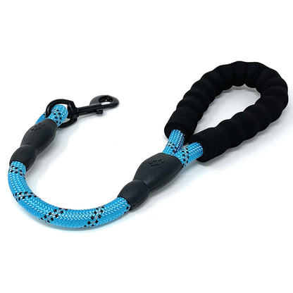 the POWERGRIP SHORT LEASH - Dog Leash, Short Leashes for Large Dog, Walking Reflective Dogs Leash, Comfortable Handle Pet Chain Rope, Dogs Leashes, Pet Supplies