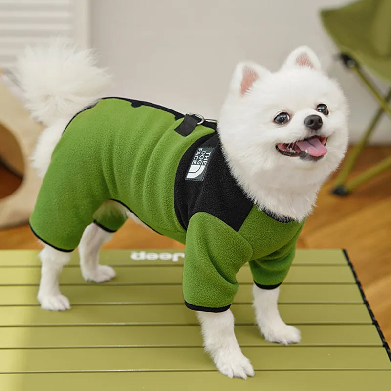 Pet Dog Clothes Soft Warm Fleece Dogs Jumpsuits Pet Clothing for Small Dogs Puppy Cats Clothes Chihuahua Yorkshire Costume Coat