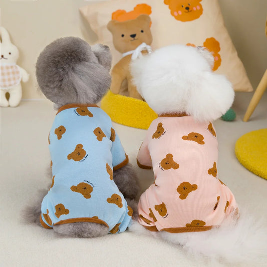 For Dogs Jumpsuit Puppy Pajamas Small Medium Pet Clothing Elegant Four Legs Clothes Chihuahua Pomeranian Costume Pet Supplies