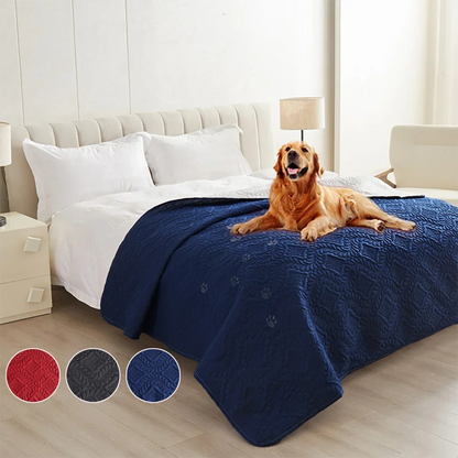 Dirt-Proof Bedspread Waterproof Dog Bed Cover Pet Blanket for Furniture Bed Protector Couch Cover for Dogs Cats Non-Slip Backing