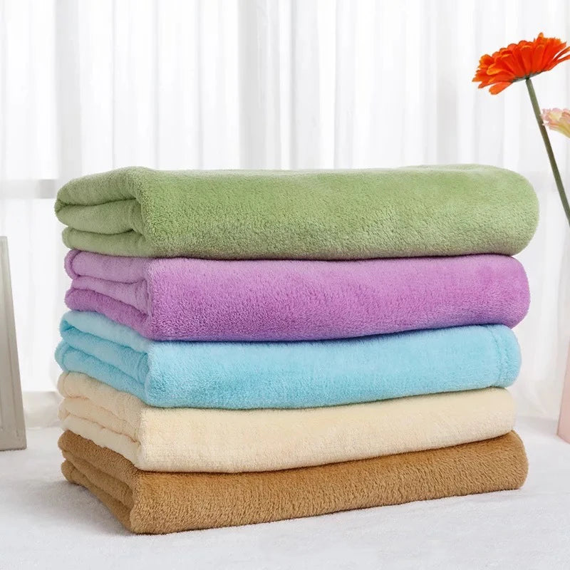 Soft Thickened Warm Dog Blanket, Washable Pet Sleeping Blanket, Cats Bed Mat Puppy Kitten Nest Pads Pet Accessories