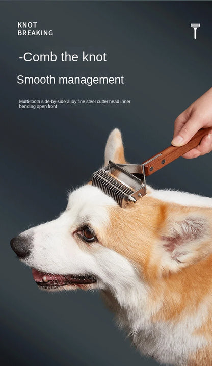 Pet Dog Brush Cat Comb Self Cleaning Pet Hair Remover Brush for Dogs Cats Grooming Tools Pets Dematting Comb Dogs Accessories