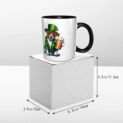 Dog Jack Russell Terrier -cute Gift Jack Russell Terrier For Mom Mug Funny Ceramic Coffee Cups Tea Mugs Milk Cup Drinkware Gifts