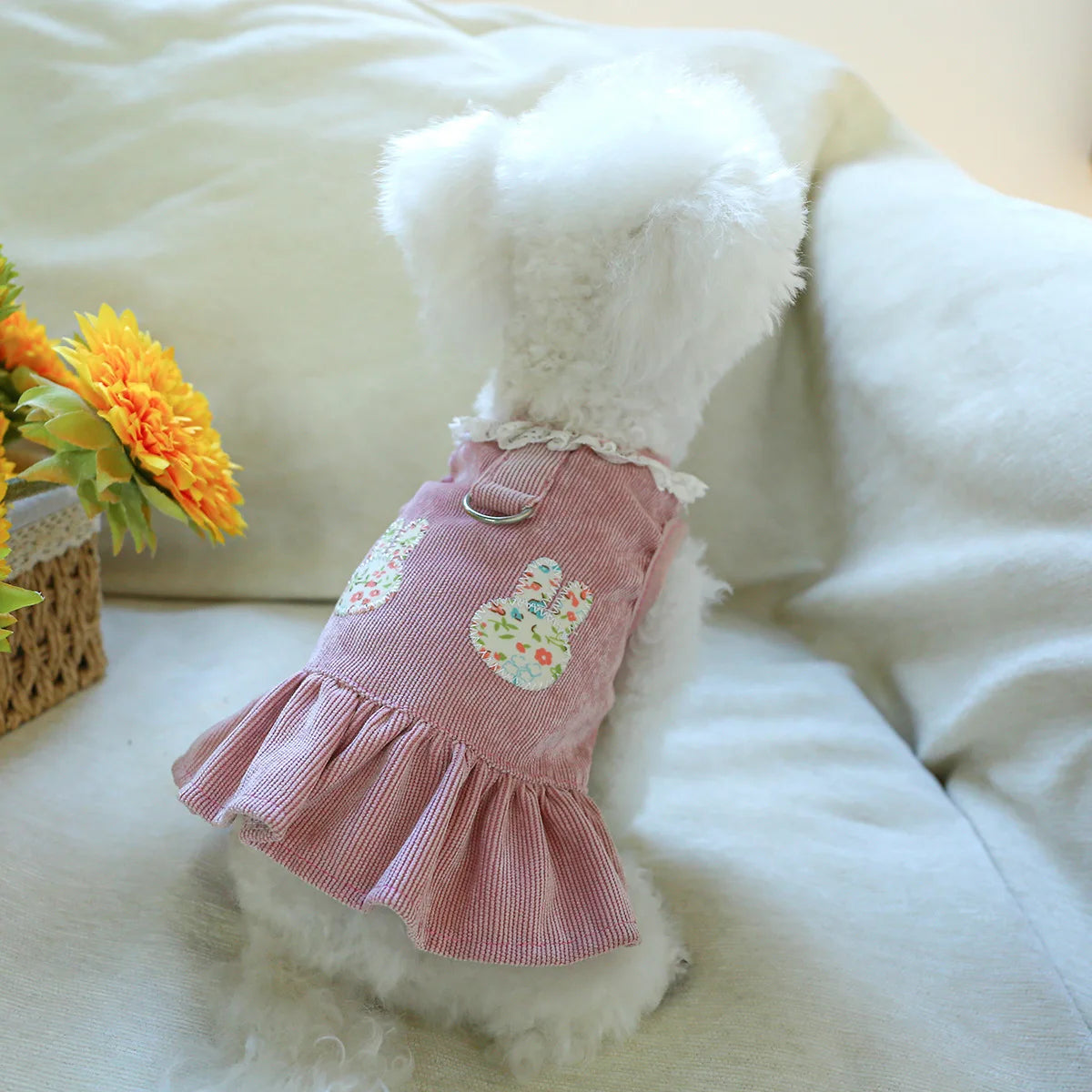 Spring Summer Pet Dog Dress Cat Princess Cute Dress Small Dog Cat Wedding Fashion Skirt Puppy Clothes Chihuahua Pet Costume