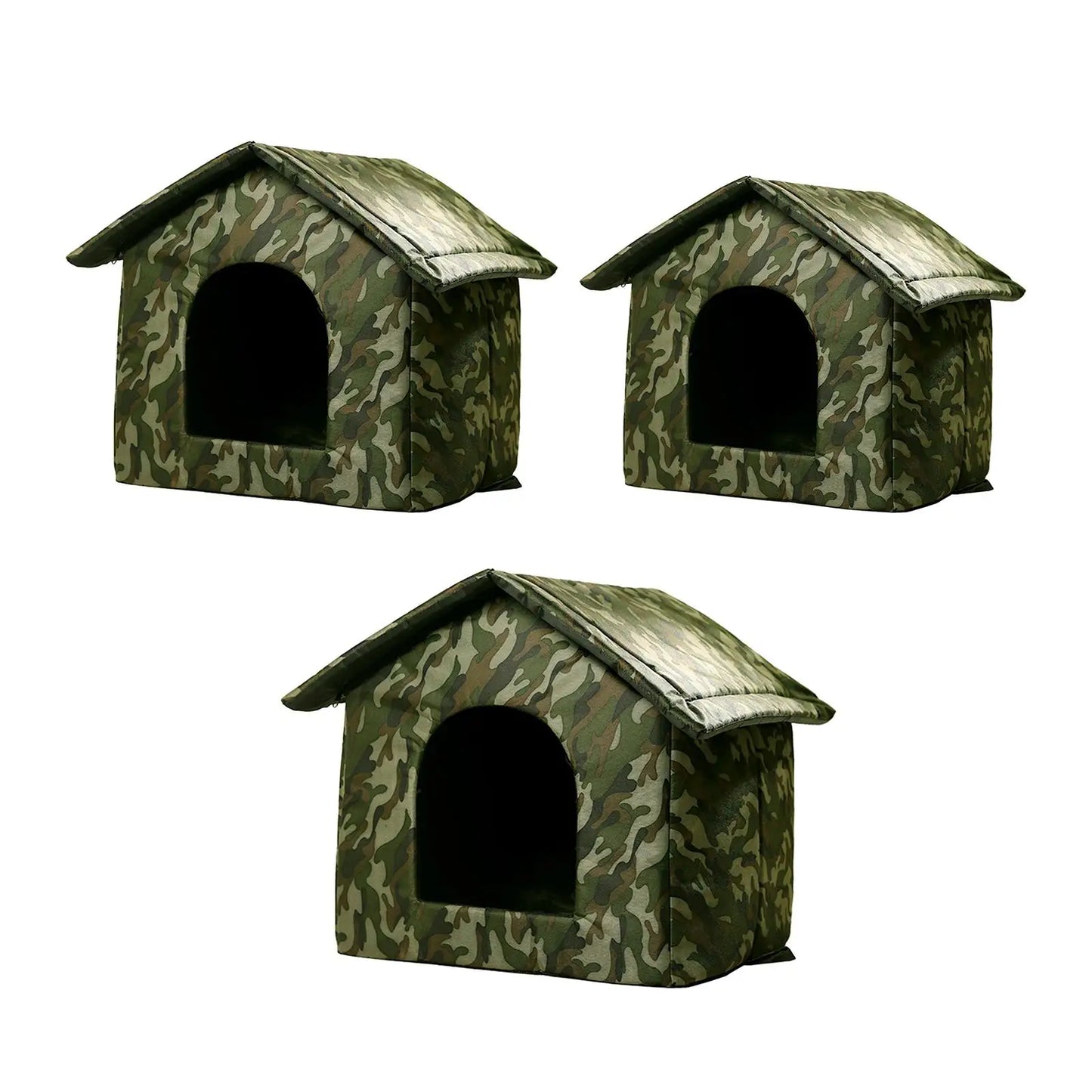 the STRAY HUT - Shelter: Portable and Weatherproof Bed for Stray Cats and Dogs