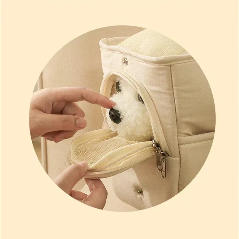 Portable Dog Carrier Handbag - Shoulder Bag for Puppy & Cat Pet Go Out Travel Bag Suitable For Small Dogs Essential Pet Supplies