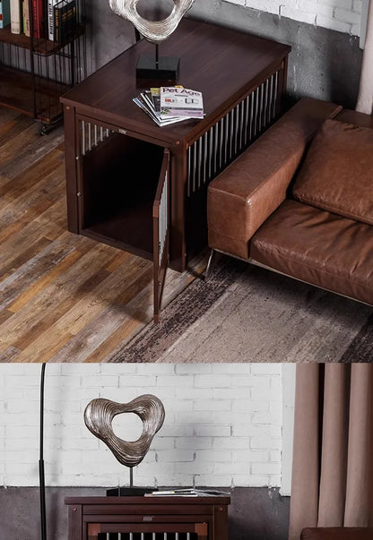 Indoor Special Use Have A Dog A Small House Light luxury Creativity Design Home Use Living Room Medium Sized Small Size Dog Cage