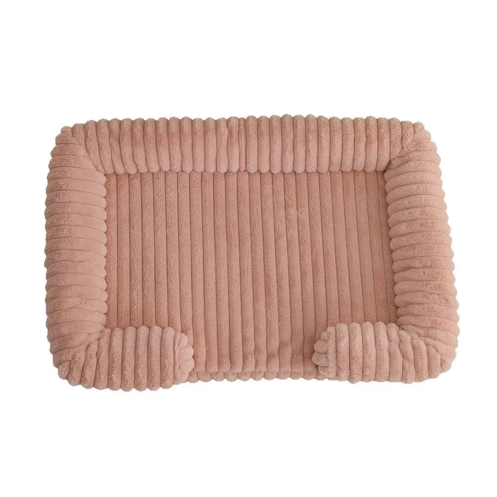 2025 Cross-border new product pet litter winter warm large dog kennel pet mat cat litter dog bed dog mat