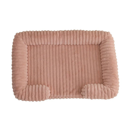 2025 Cross-border new product pet litter winter warm large dog kennel pet mat cat litter dog bed dog mat