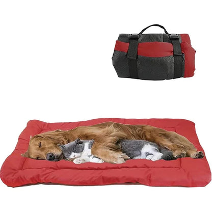 Foldable Outdoor Waterproof Dog Bed Blanket Picnic Dog Mat Car Seat for Small Medium Large Dogs Portable Camping Travel Pet Pad