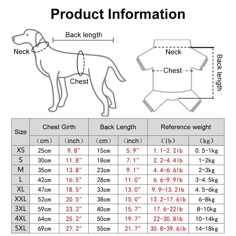 XS-5XL Sport Dog Clothes for Small Medium Big Large Dogs Cotton Hooded Sweatshirt Hot Selling Warm Two-Legged Pet Hoodies