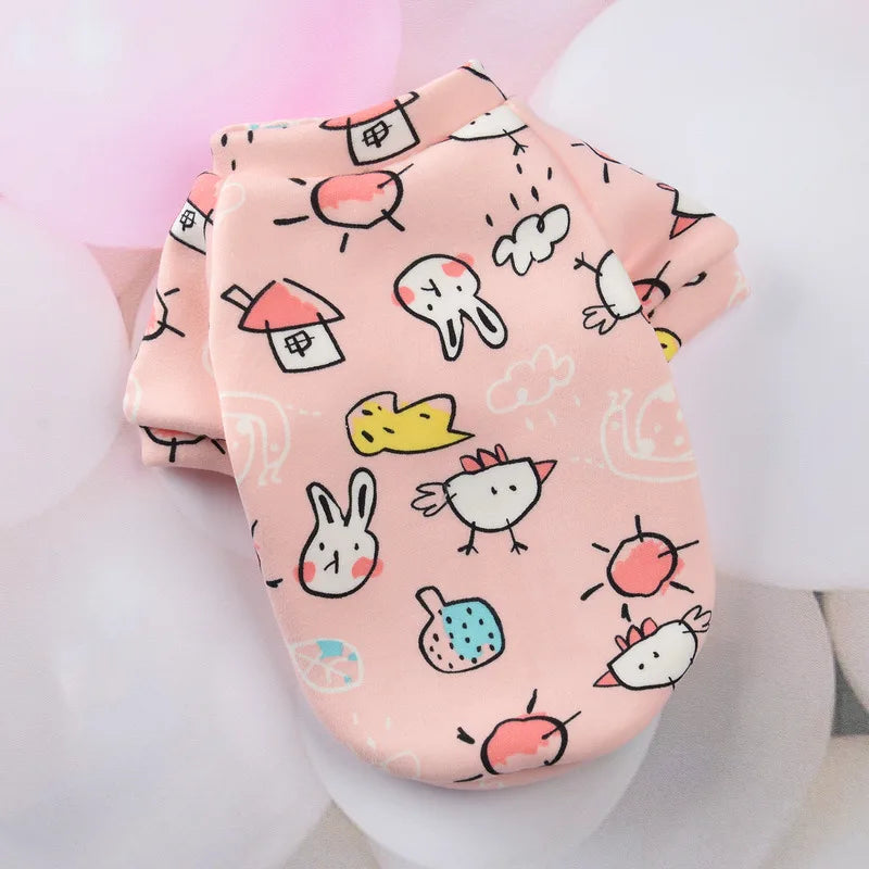 the PAWPET SNUGFIT SWEATSHIRT - Sweet Pet Dog Clothes for Small Dogs, Shih Tzu, Yorkshire Hoodies/Sweatshirt, Soft Puppy/Dog Cat Costume Clothing