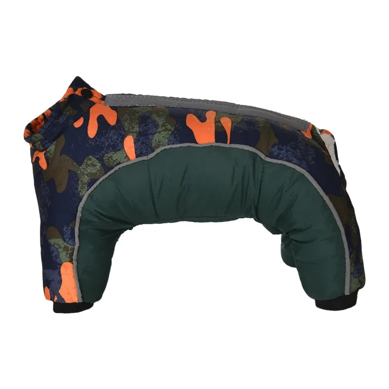 the CHILLGUARD REFLECTIVE COAT - Winter Pet Clothes, Warm Thick Fleece Puppy Jacket, Coat for Small Cozy Dogs, Reflective Costume, Chihuahua, French Bulldog Outfits