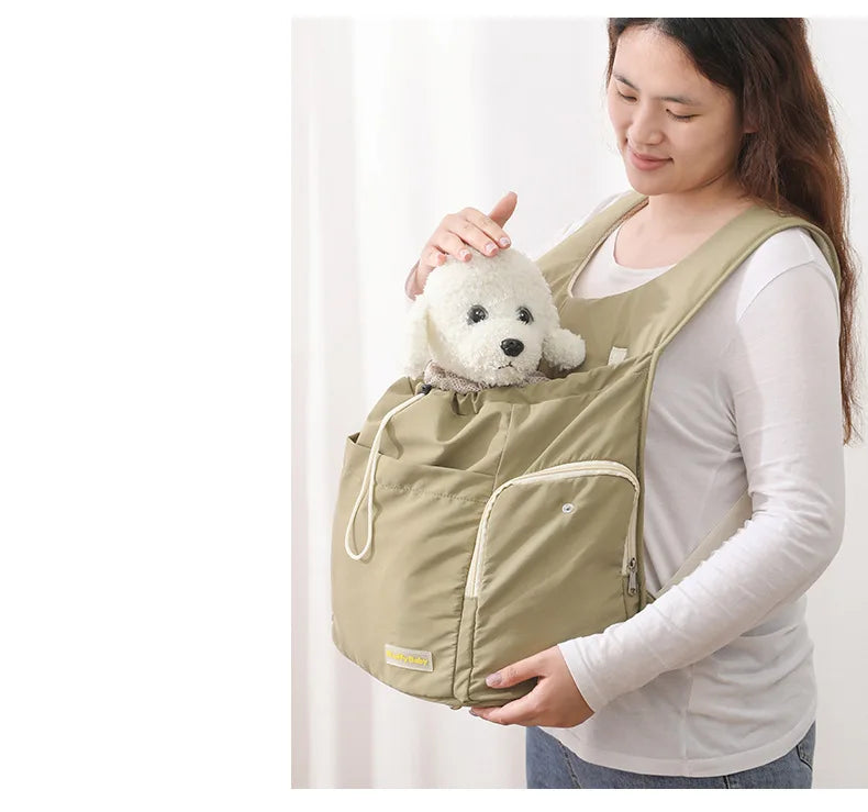 Pet Chest Bag Portable Dual-purpose Chest Dog Backpack  Cat Large Capacity Carrier  Dog Bag Carrier