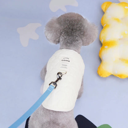 the SNUGGLEPAWS COTTON VEST - Winter Pet Dog Vest Jacket for Small/Medium Dogs/Cats, Warm Cotton Clothes, Puppy Yorkie, Chihuahua Coat, Maltese, Bulldog Apparel