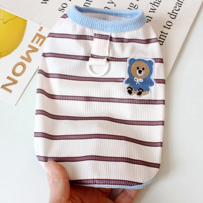 the FOODIEPUP SUMMER TEE - Dog Vest Summer Cartoon Food Graffiti Thin Shirts, Dog Puppy T-Shirt, Cat Clothing, Chihuahua, Cooling Dog Vest, Pet Cat/Dog Clothes