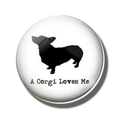 Yellow Brown Dachshund 30MM Fridge Magnet Handmade Weiner Dog Glass DomeRefrigerator Magnets Sticker Cute Animals Kitchen Decor