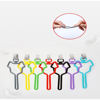 the POOP BAG CARRIER CLIP - Dog Poop Bag Holder, Pet Waste Carrier Clip, Hands-Free Dog Leash Dispenser, Outdoor Walking Puppy Poop Bags Clip, Easy to Carry