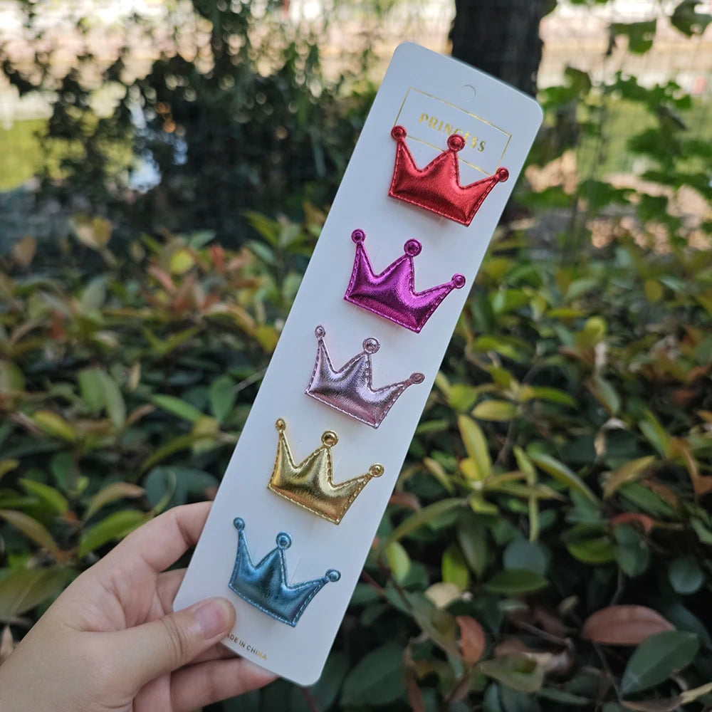 10 Pieces Dog Hair Clips Cute Candy Color Pet Hairpin 10 Different Styles Crown Barrettes For Small Dogs Puppy Hair Accessories