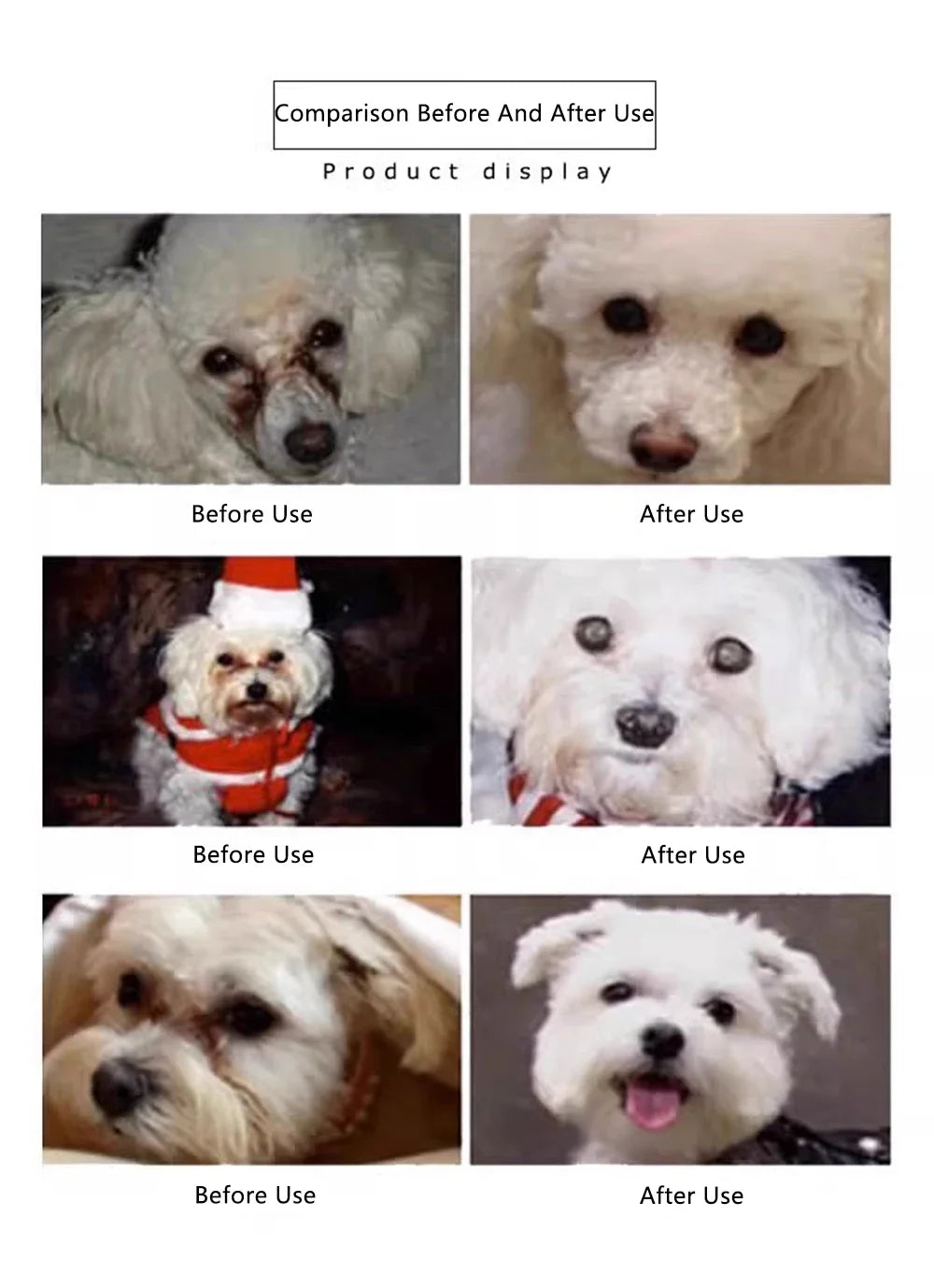 Pet Facial Cleaning Comb Removes Tear Stains Eye-poop Comb Dog Hair Repair Scissors Cat Hair Comb Pet Clean Supplies Accessories