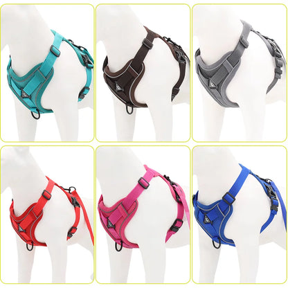 the PAWCOUTURE HARNESS - Harness and Leash Set, Pet Accessories, Dog Harness for Small Dog, French Bulldog, Pug, Pitbull Puppy Pectoral Collar, Dog Supplies
